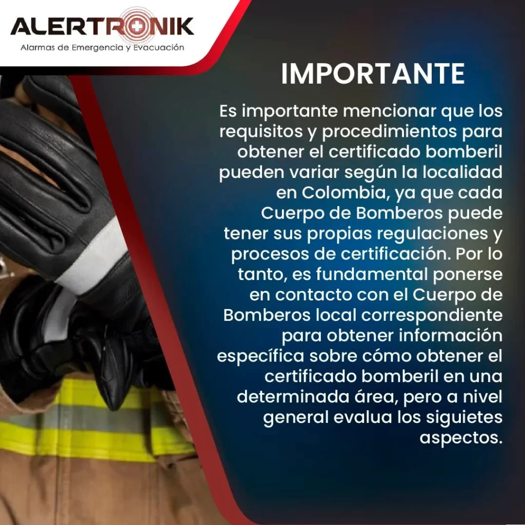 Conoces el certificado de bomberos
𝐒𝐚𝐛𝐢𝐚𝐬 𝐪𝐮𝐞 𝐞𝐥 𝐜𝐮𝐞𝐫𝐩𝐨 𝐝𝐞 𝐛𝐨𝐦𝐛𝐞𝐫𝐨𝐬 𝐜𝐞𝐫𝐭𝐢𝐟𝐢𝐜𝐚 𝐥𝐚𝐬 𝐞𝐦𝐩𝐫𝐞𝐬𝐚𝐬 𝐬𝐨𝐛𝐫𝐞 𝐥𝐚𝐬 𝐜𝐨𝐧𝐝𝐢𝐜𝐢𝐨𝐧𝐞𝐬 𝐝𝐞 𝐬𝐞𝐠𝐮𝐫𝐢𝐝𝐚𝐝?
El Certificado de bomberos garantiza las condiciones de seguridad humana, riesgos de incendio, materiales peligrosos y sistemas de protección contra incendios en empresas o fábricas
𝐋𝐨 𝐜𝐨𝐧𝐨𝐜𝐢́𝐚𝐬? aquí te presentamos los principales aspectos:
𝐒𝐢́𝐠𝐮𝐞𝐧𝐨𝐬 𝐞𝐧 𝐧𝐮𝐞𝐬𝐭𝐫𝐚𝐬 𝐩𝐚́𝐠𝐢𝐧𝐚𝐬 𝐩𝐚𝐫𝐚 𝐦𝐚́𝐬 𝐢𝐧𝐟𝐨𝐫𝐦𝐚𝐜𝐢𝐨́𝐧 𝐝𝐞 𝐢𝐧𝐭𝐞𝐫𝐞́𝐬 𝐩𝐚𝐫𝐚 𝐭𝐢